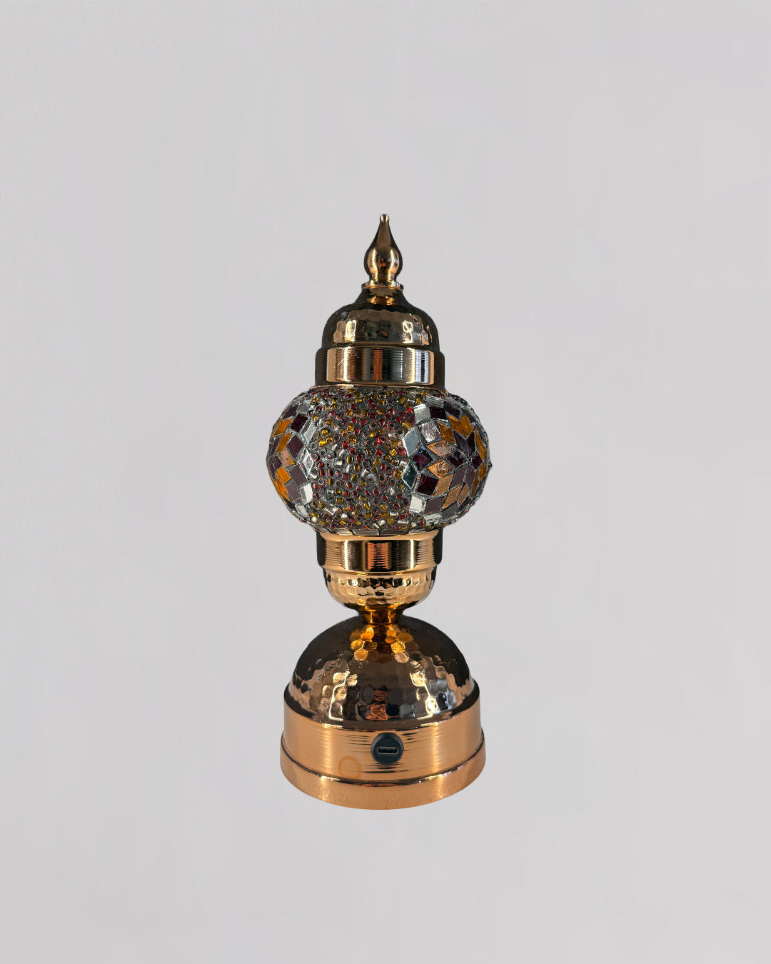 Slim Oval Mosaic Lamp 26031