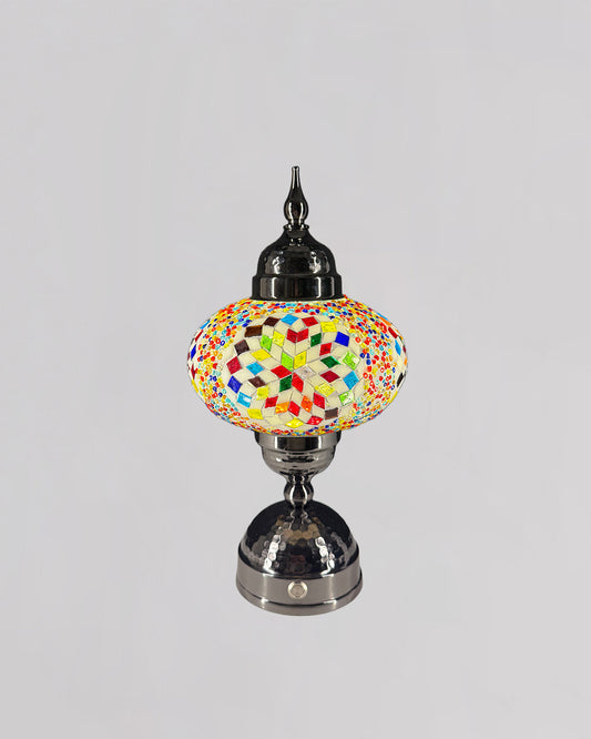 Large Oval Mosaic Lamp 26009