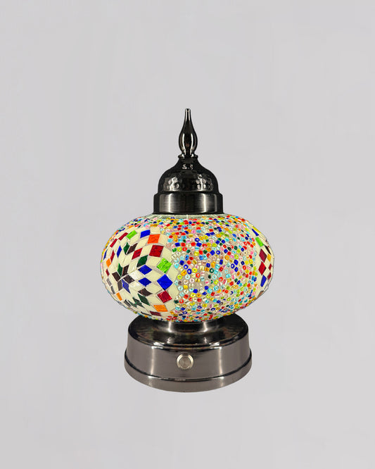 Medium Oval Mosaic Lamp 26012