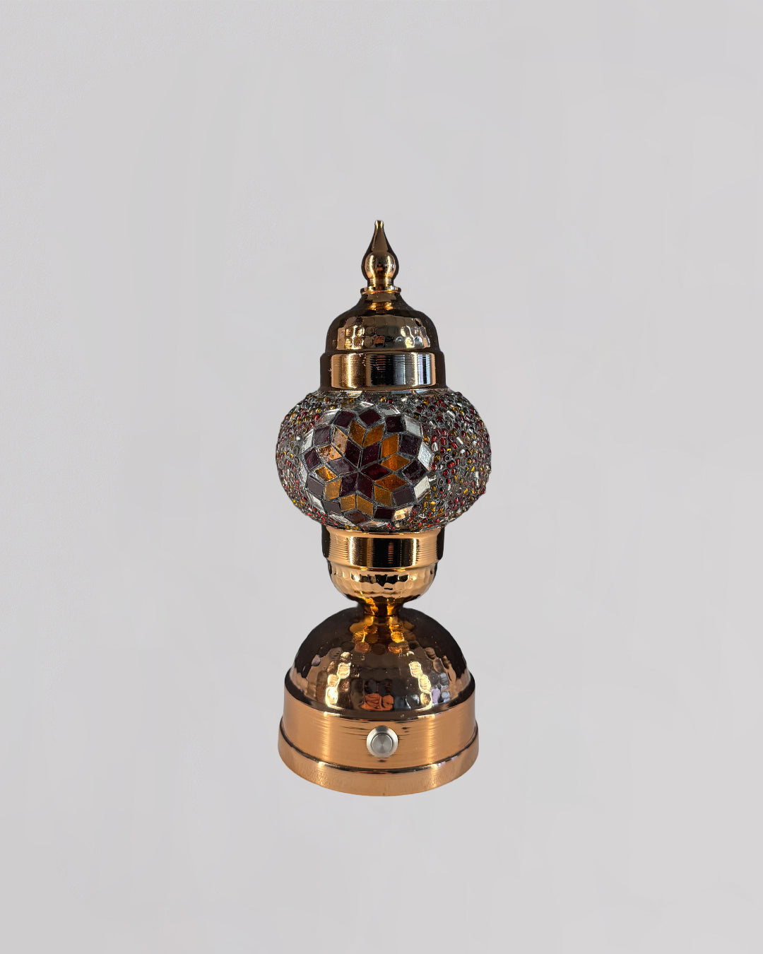 Slim Oval Mosaic Lamp 26031