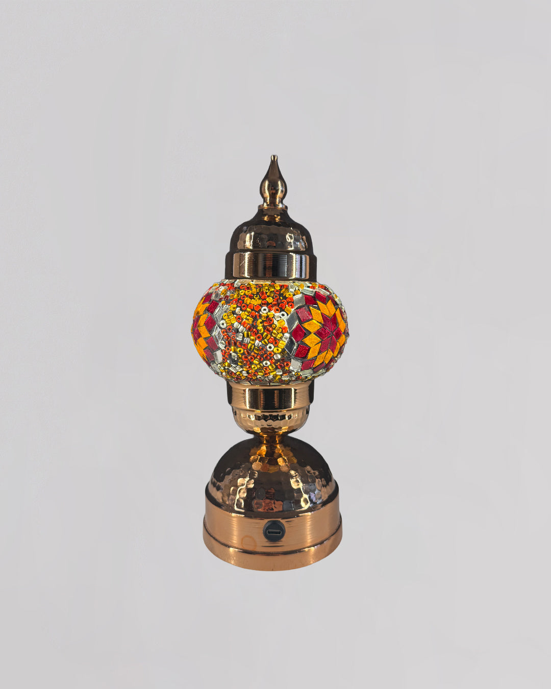 Slim Oval Mosaic Lamp 26031