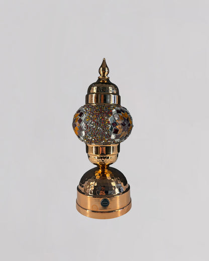 Slim Oval Mosaic Lamp 26031