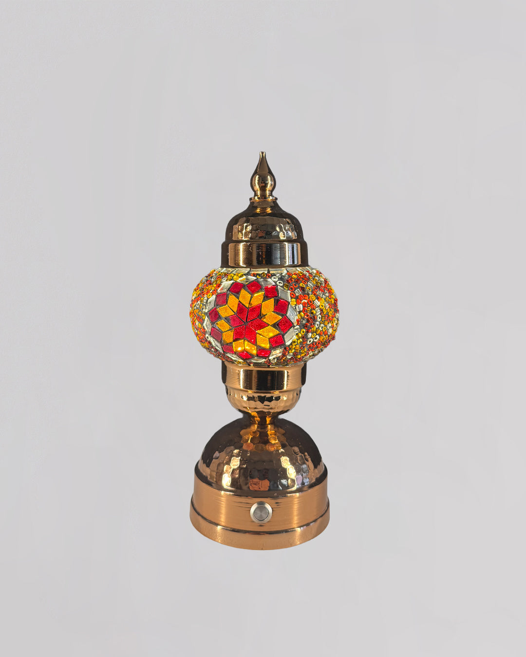 Slim Oval Mosaic Lamp 26031