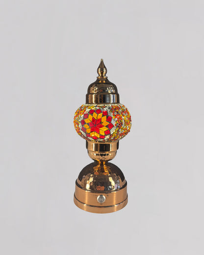 Slim Oval Mosaic Lamp 26031