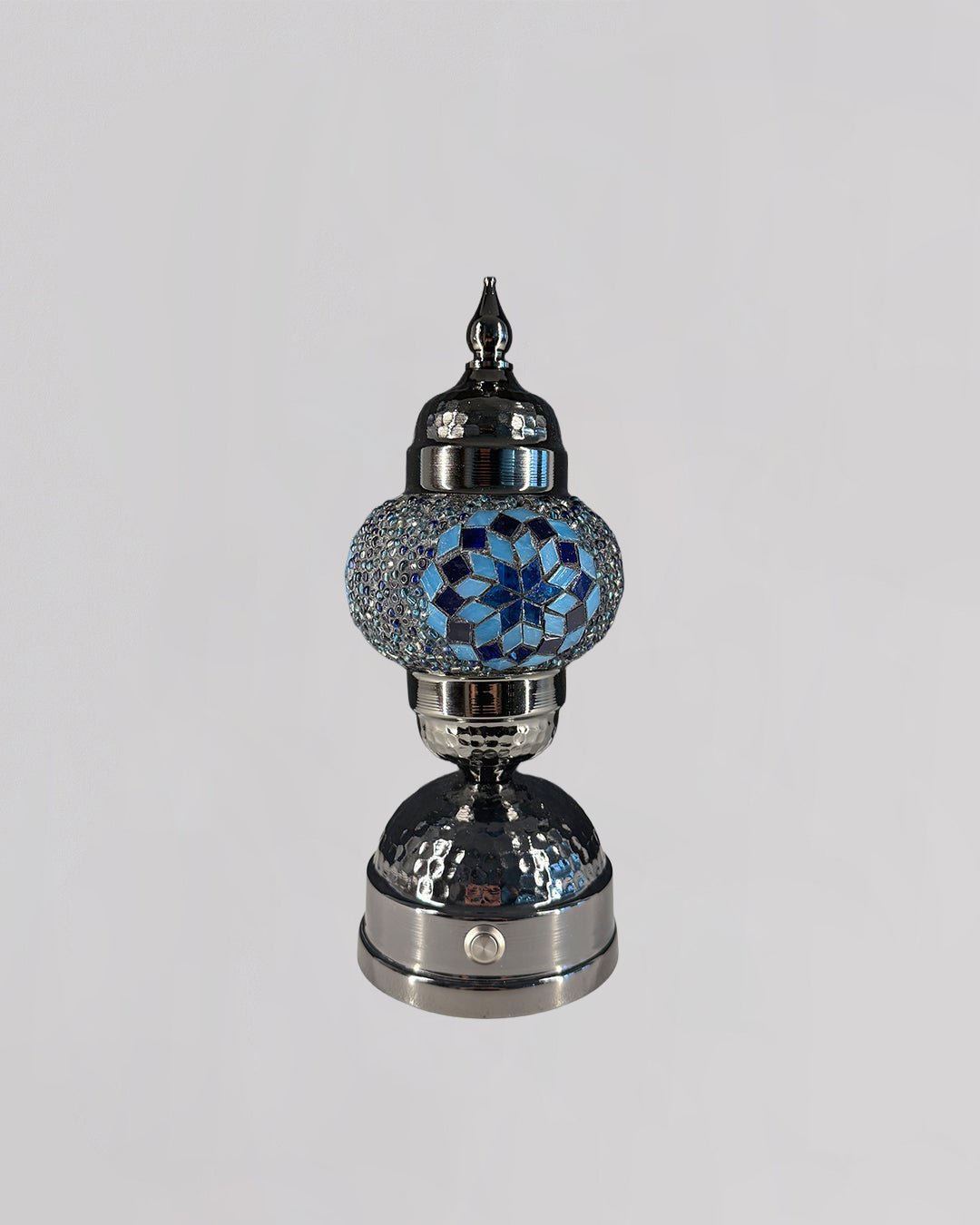 Slim Oval Mosaic Lamp 26032