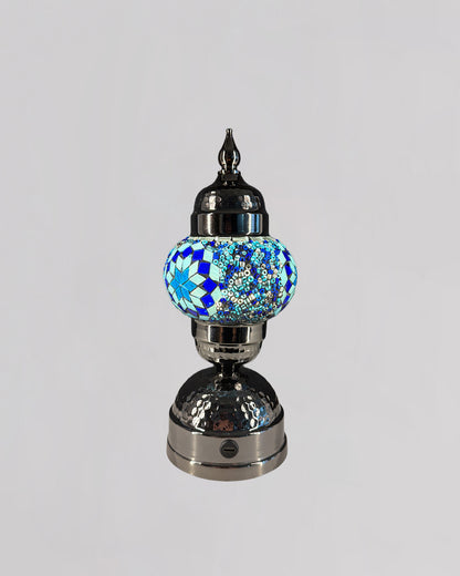 Slim Oval Mosaic Lamp 26032