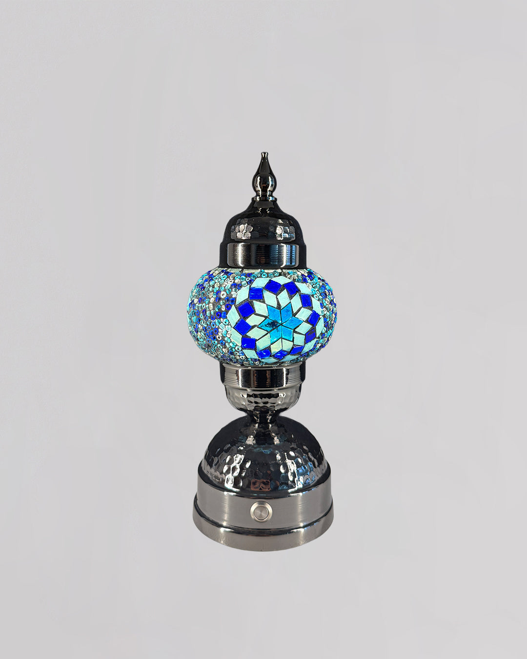 Slim Oval Mosaic Lamp 26032