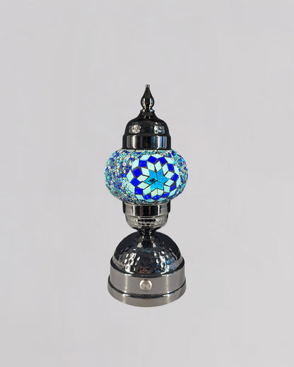 Slim Oval Mosaic Lamp 26032