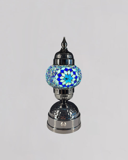 Slim Oval Mosaic Lamp 26032