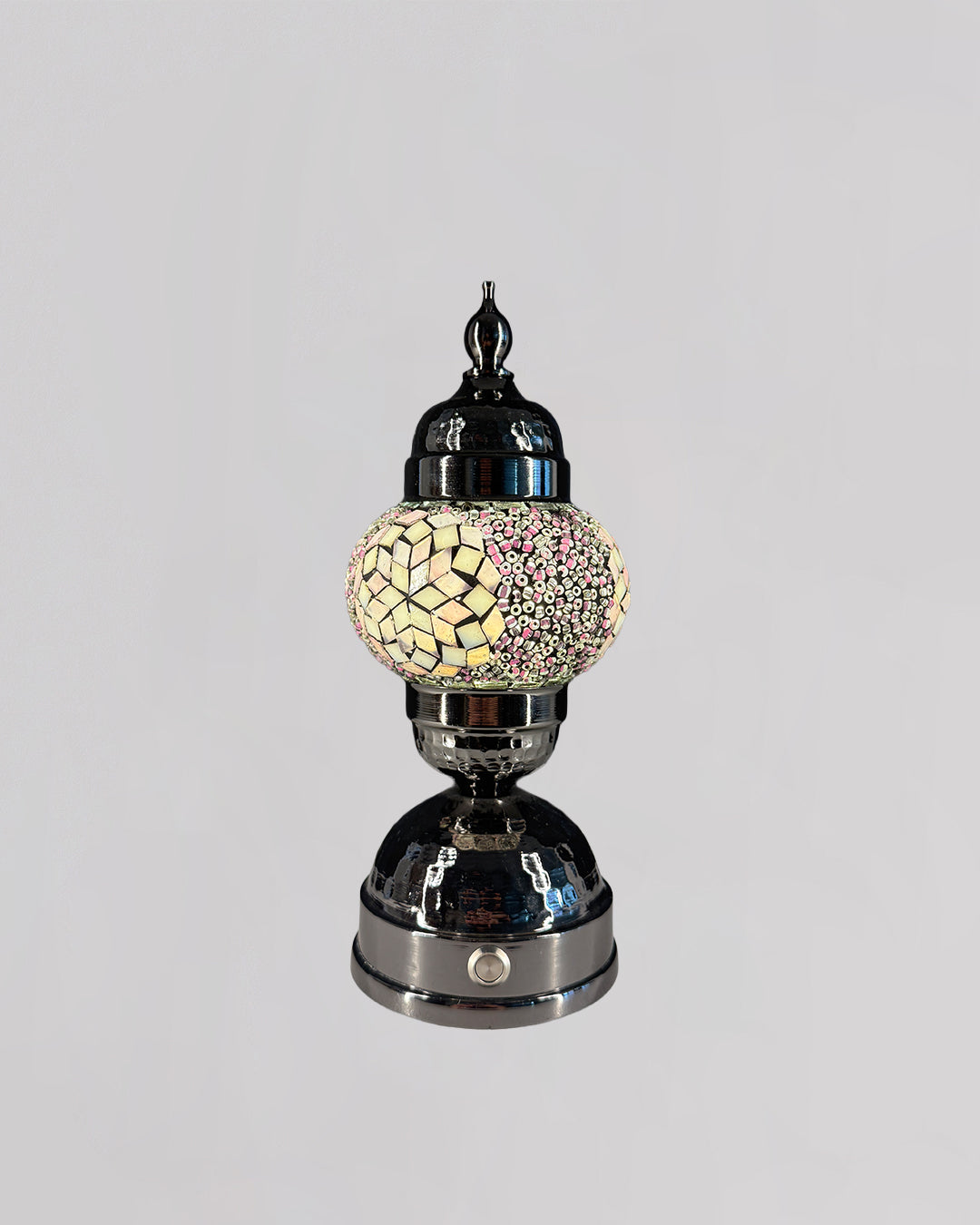 Slim Oval Mosaic Lamp 26033