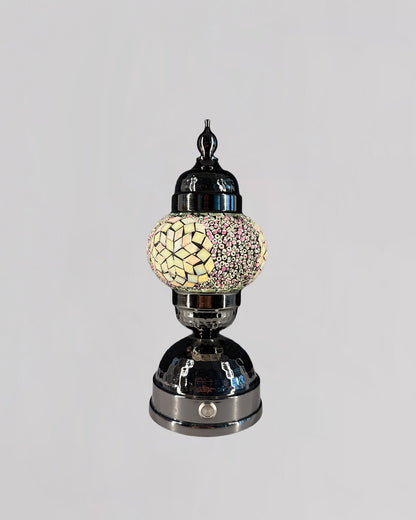 Slim Oval Mosaic Lamp 26033