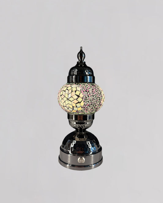 Slim Oval Mosaic Lamp 26033