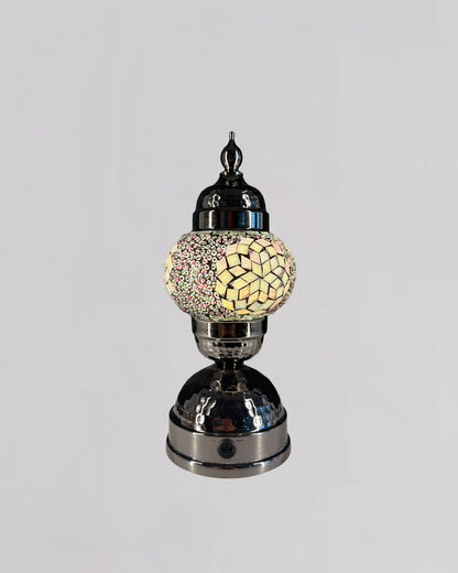 Slim Oval Mosaic Lamp 26033