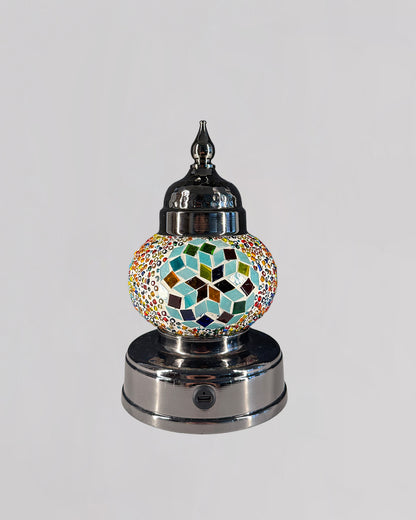 Mini Oval Mosaic Lamp 26036